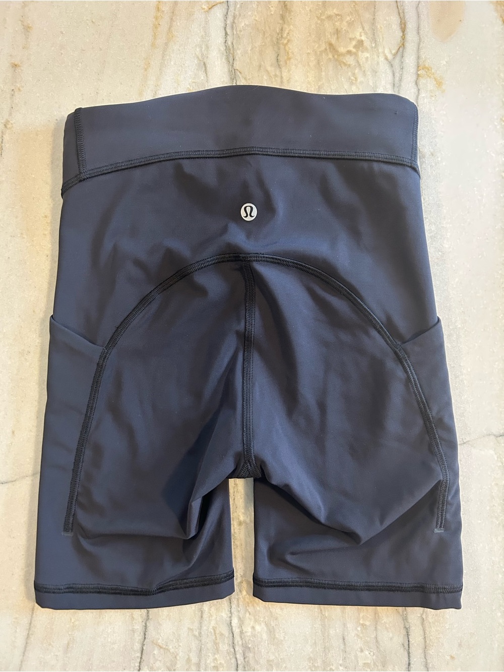 Lululemon Invigorate High-Rise Athletic Bike Shorts in Black